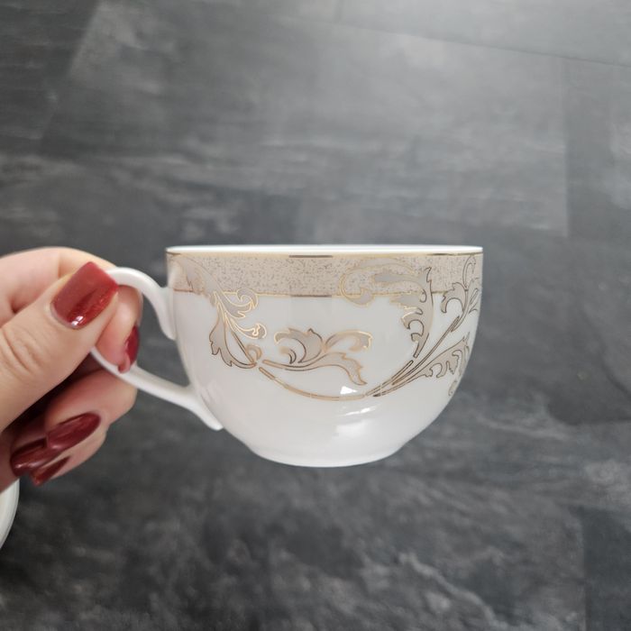 чайный сервиз Karlovarský Porcelán Чехия на 6 персон