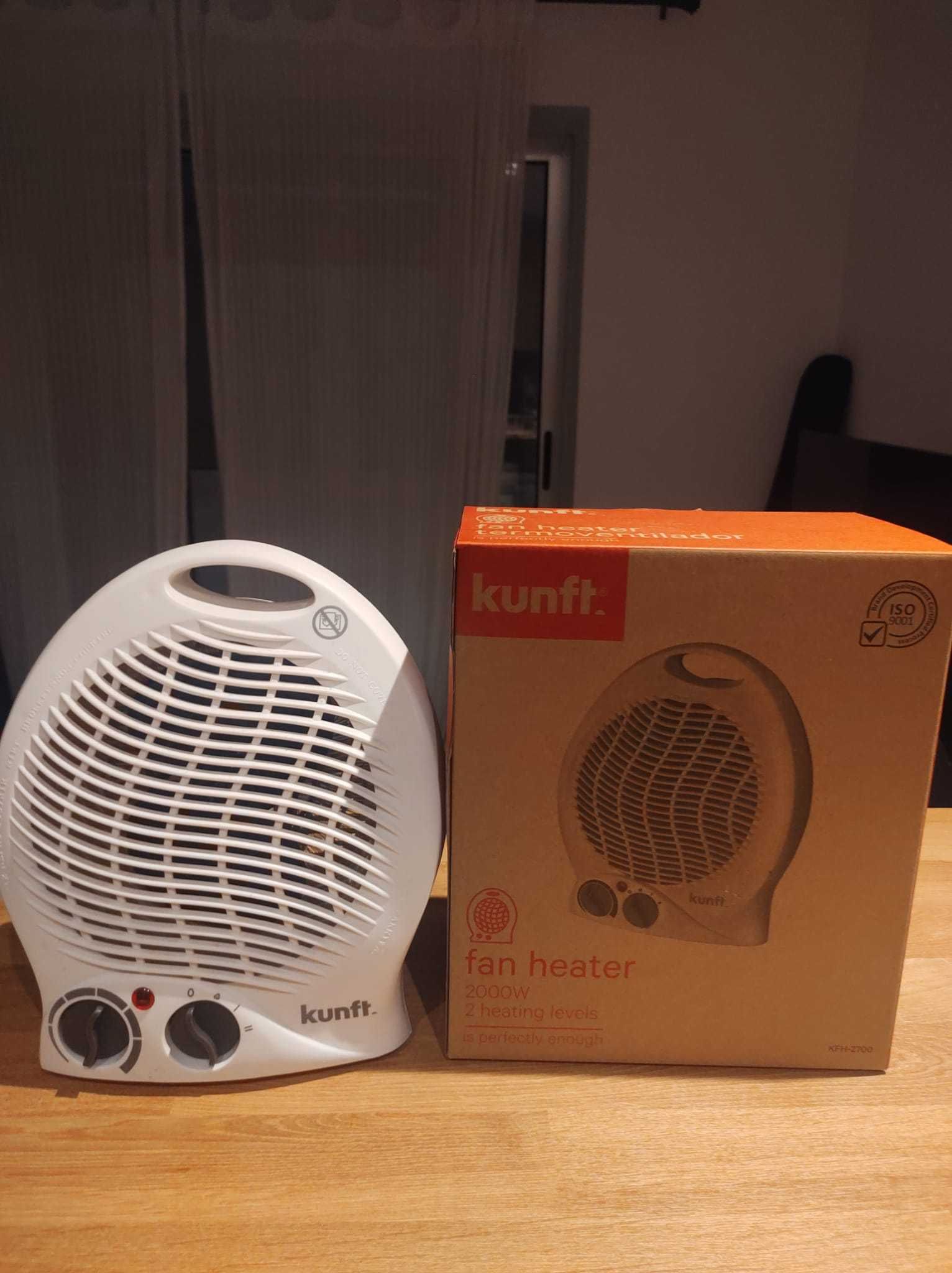 Aquecedor Termoventilador KUNFT Kfh-2700 2 mil W - Pouco Uso!