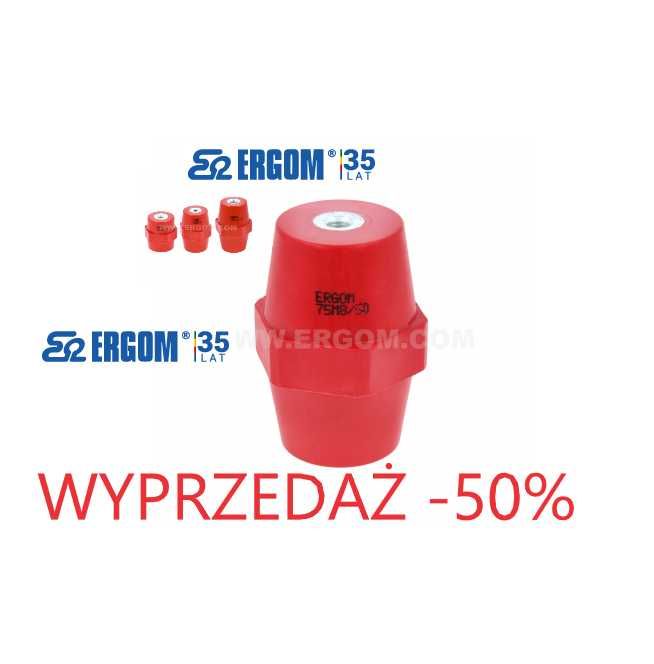 ERGOM  Izolator Wsporczy nN typ IWN2 - IWN2-75M8/50 (10 SZT.)