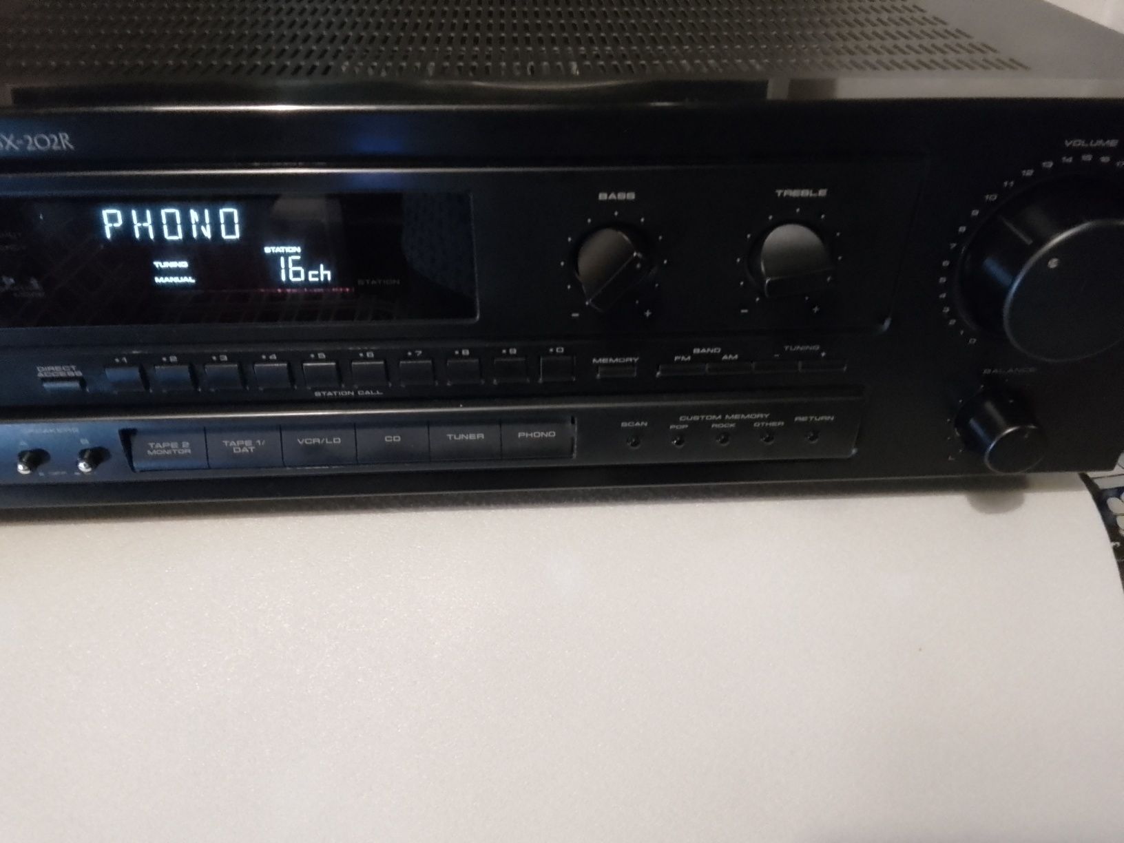 Amplificador Pioneer com Radio Mod SX 202R