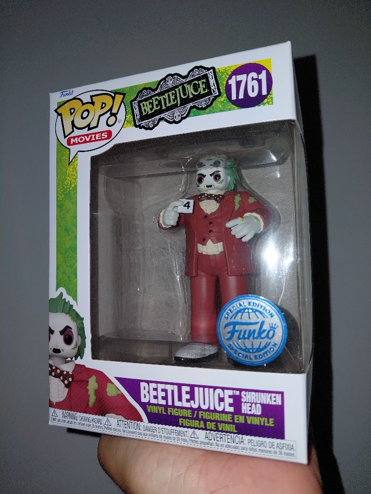 Funko Beetlejuice Shrunken Head Exclusive 1761