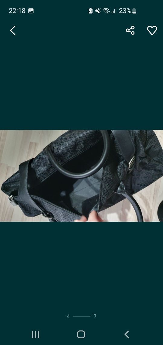 FERRAGHINI torba podróżna nieużywana
Nietrafiony prezent
Leżała w szaf