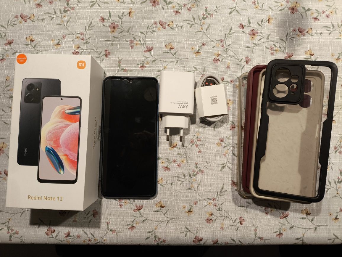 Smartfon Xiaomi Redmi Note 12 Ice Blue gwarancja do 21.08.25!!