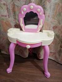 Дитячий столик для макіяжу Оріон Рожевий, Дитяче трюмо для дівчинк