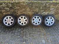 Jantes 16 5×112 Audi Volkswagen VW Seat Skoda Mercedes com pneus 205/5