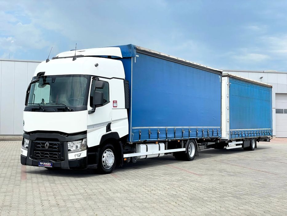 Renault T HIGH 460 / ZESTAW TANDEM / 7,70 M + 7,70 M / SALON PL  7,70 M + 7,70 M