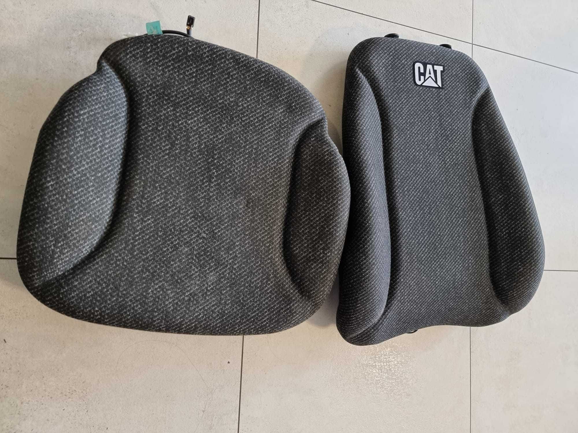 Fotel firmy CAT Caterpillar do koparki ładowarki
