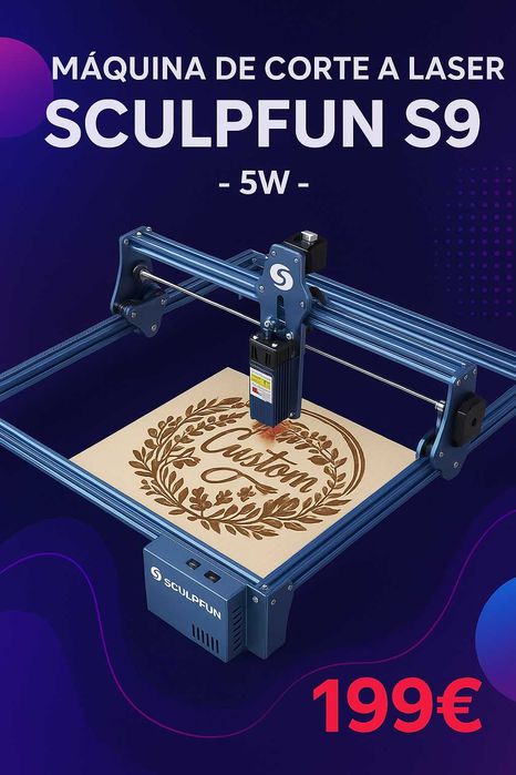 Maquina Laser Sculpfun S9 5W