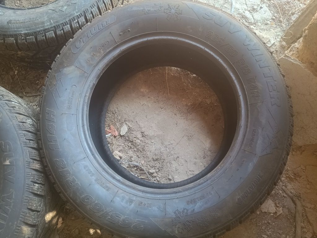 Резина 265/60 R18 зима 3шт.