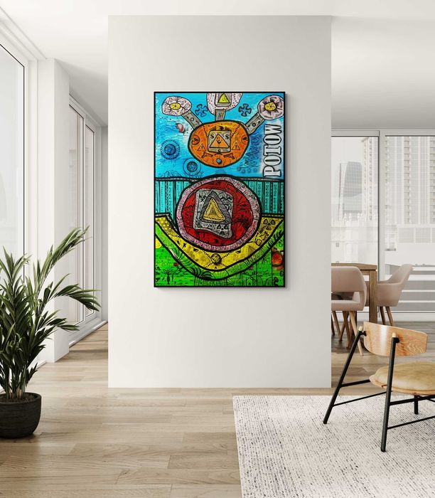 Quadro - Uma peça de decoração — impressão em tela- POTOW
