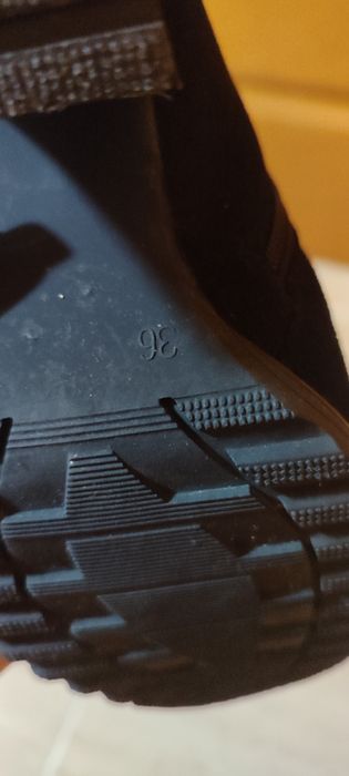 Зимові сапожки до коліна