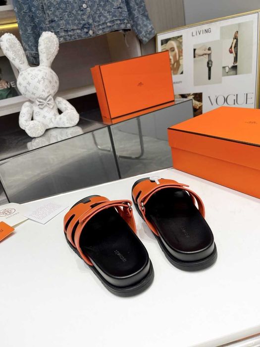 HERMES Chyre klasyczne buty z luksusowym wykończeniem buty