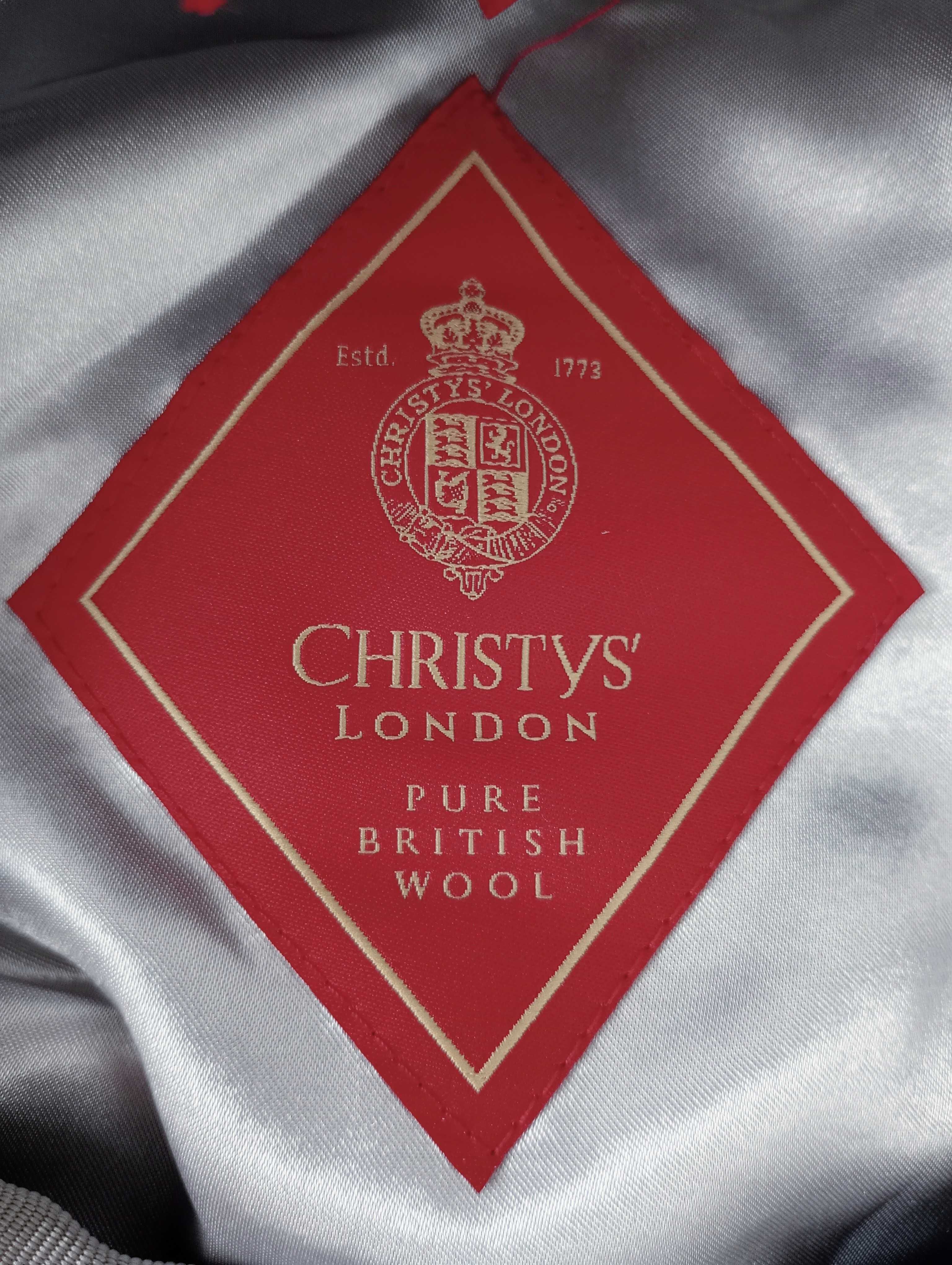 Angielska czapka z satynowej wełny, Christys' London