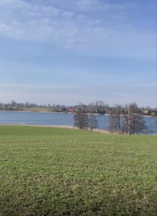 Działka z linią brzegową na SWJM