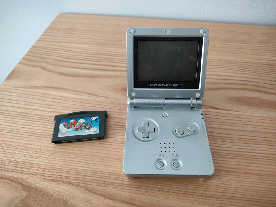 Nintendo Game Boy Advance SP + Mario Advance konsola Nintendo gameboy