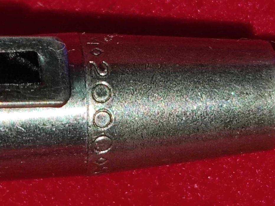 Caneta inoxcrom 2000 Vintage silver Spain
