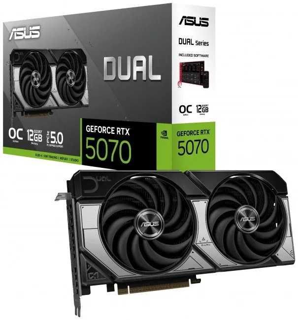 Відеокарта ASUS GeForce RTX 5070 DUAL OC 12GB