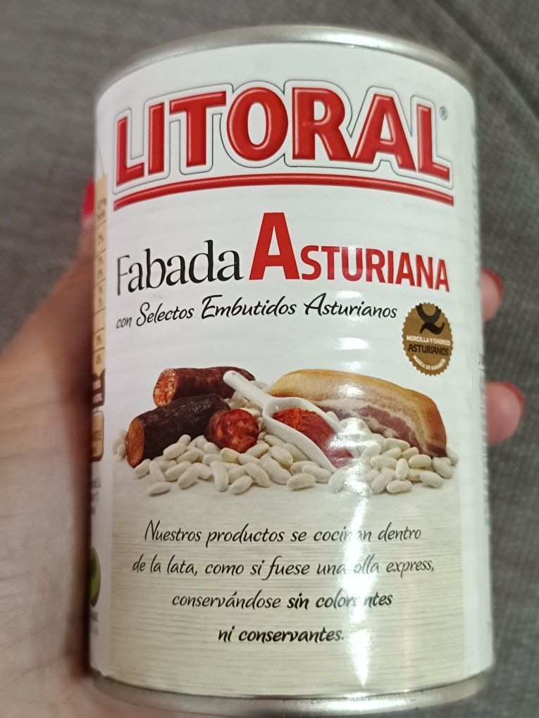 Фабада ASTURIANA FABADA LITORAL 420 консерва фасоль квасоля ковбаски