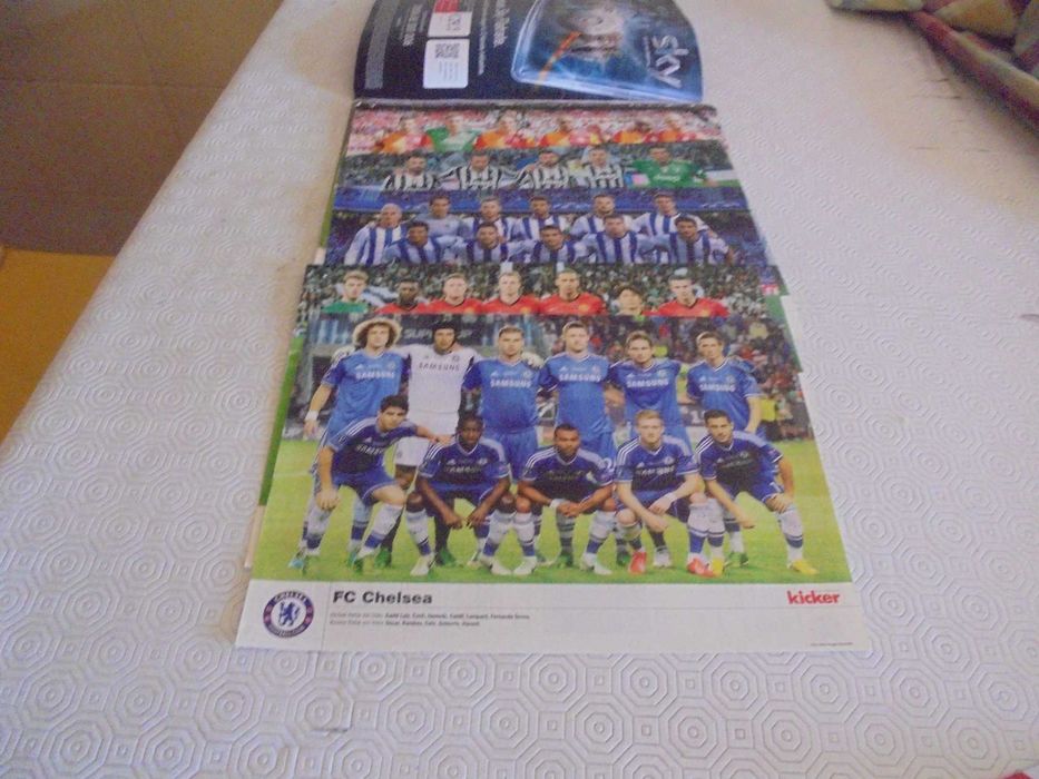 Posters (21,5X30) de equipas de futebol na Champions League 2013-14