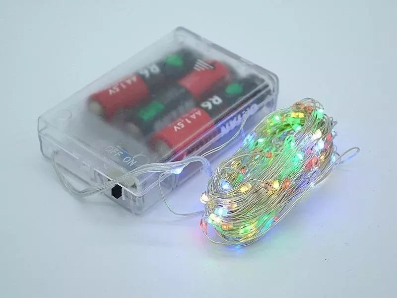 Łańcuch świetlny LED kolorowy 10m. Adar