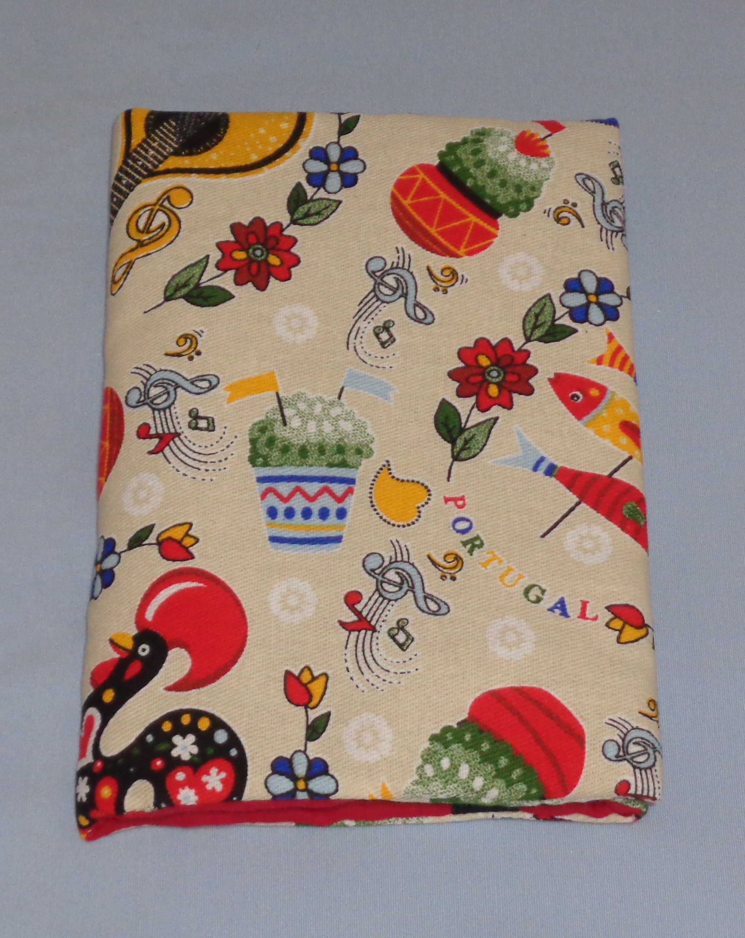 Capa para livros em tecido modelo 64 (NOVA)