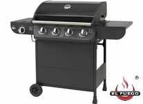 Grill Gazowy EL FUEGO COLUMBUS 4+1 15.22kW Nowy od Ręki Duży Ruszt