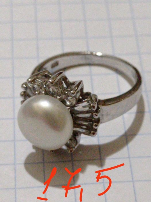 Шикарное кольцо серебро