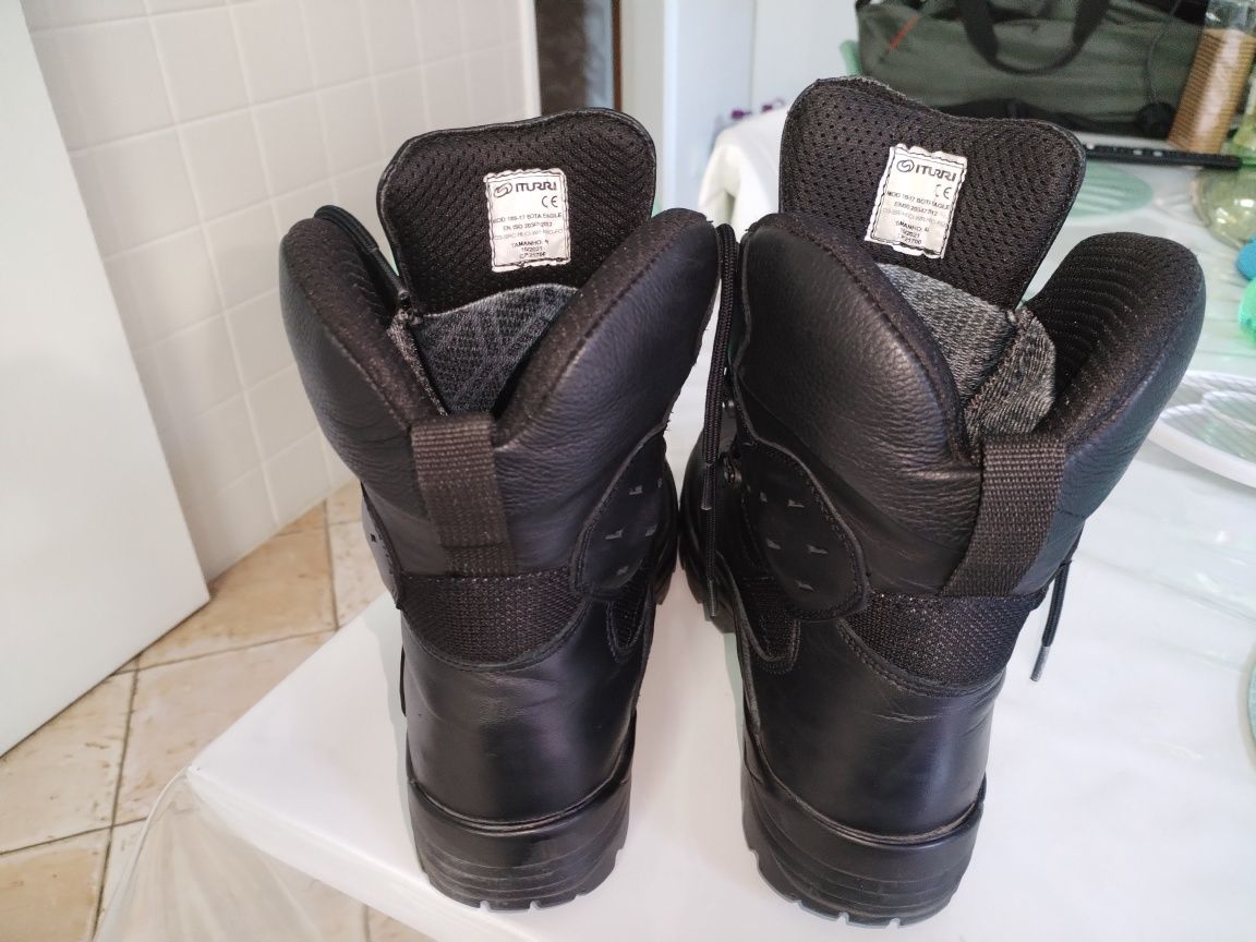 Botas taticas tamnho colegio militar tam 36 e 38