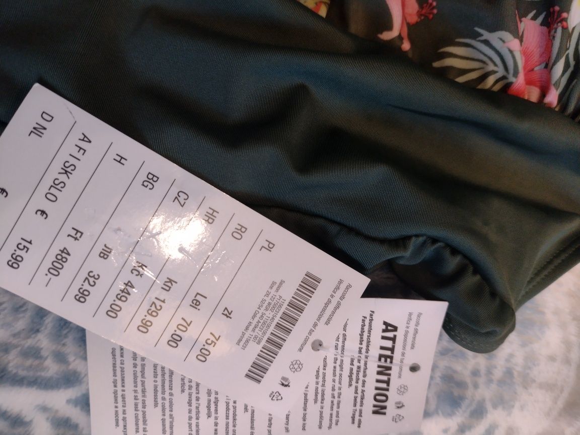 Strój kąpielowy damski rozm. 2 XL 52/54nowy