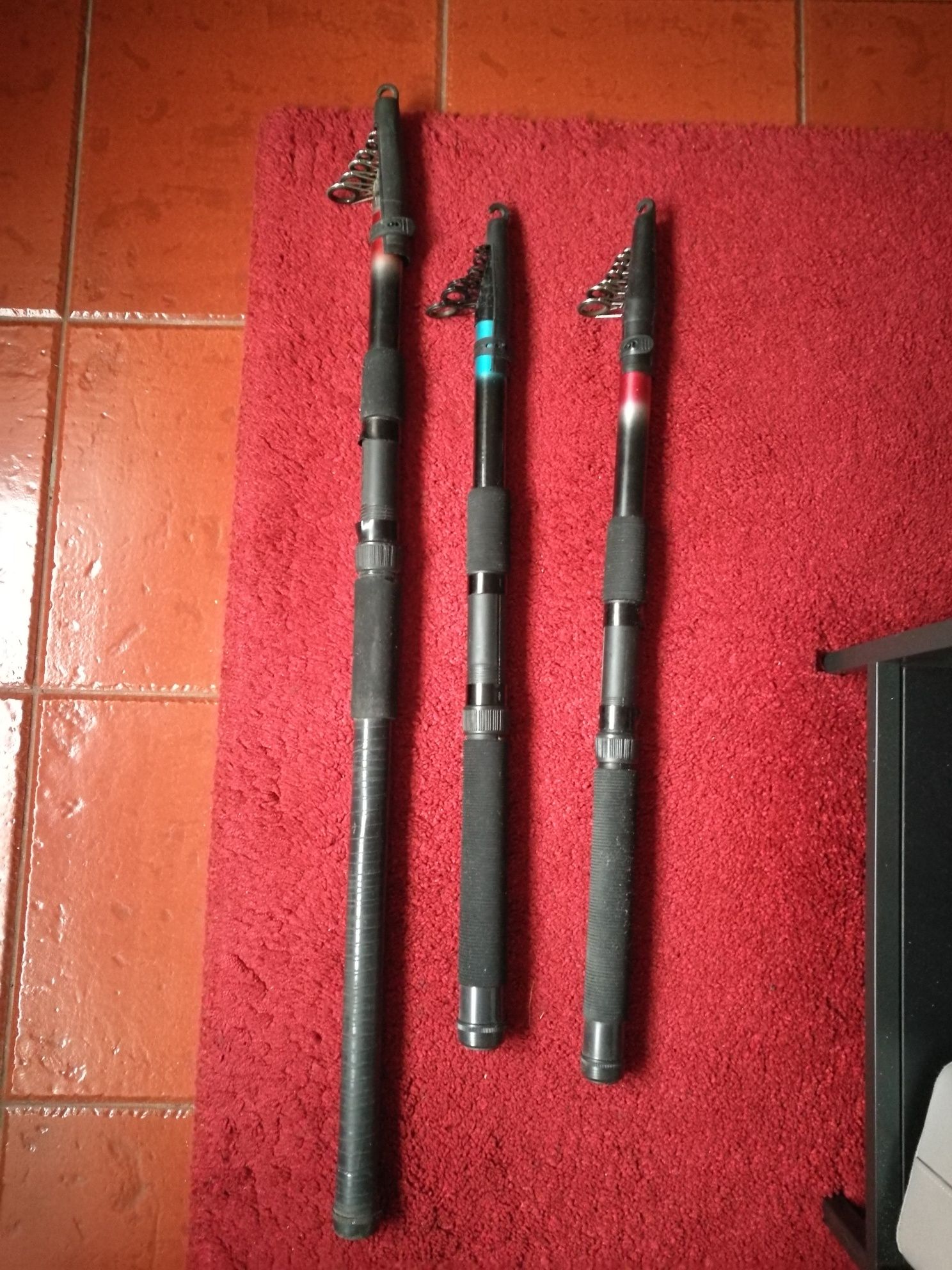 Canas de pésca telescópicas