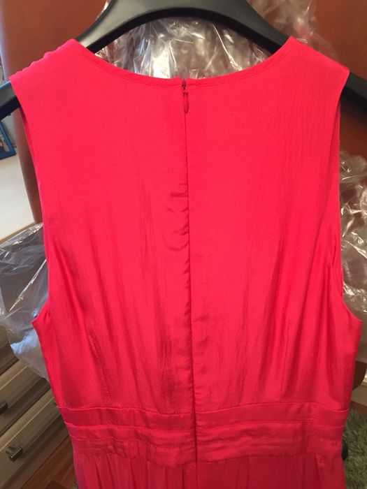 Коктейльное выпускное платье нарядное в пол Rene Lezard оригинал 36