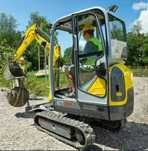 Wynajem minikoparki 1,7 t. Wacker Neuson