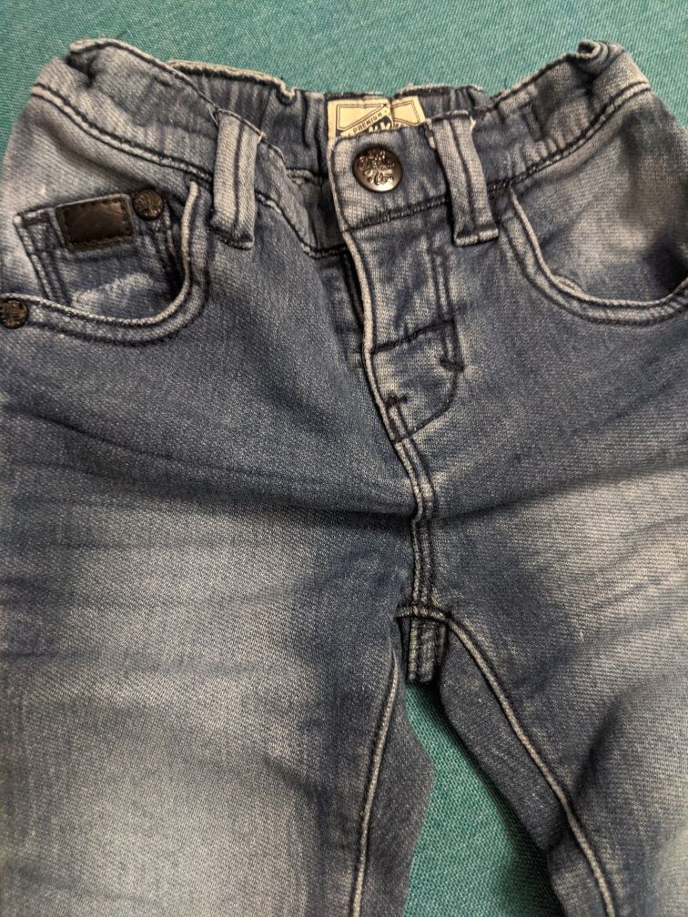 Штаны, джинсы на мальчика 9-12м, 74-80см Набором 6 шт.