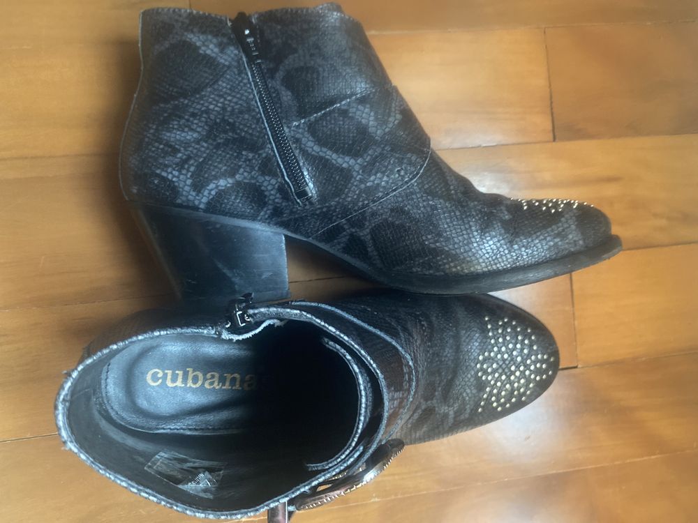 Cubanas botas/botins