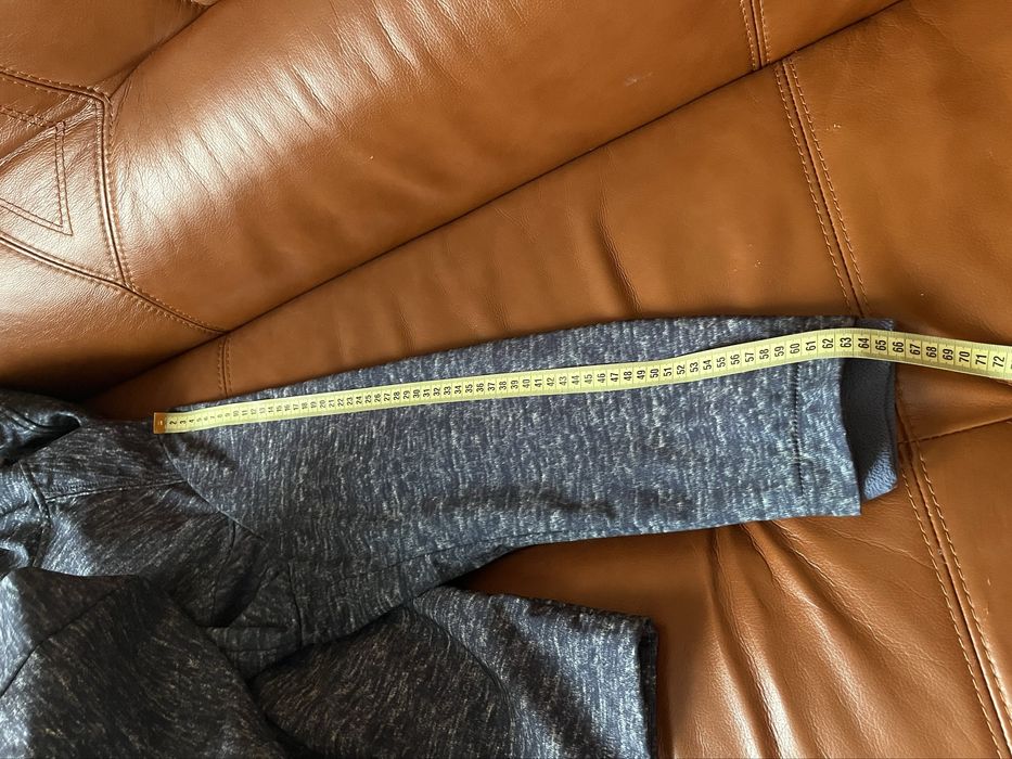 Куртка Ветровка на флисе Батал ПОГ 68 см