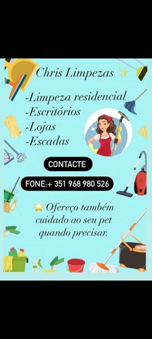 Chris limpezas  ao domicílio