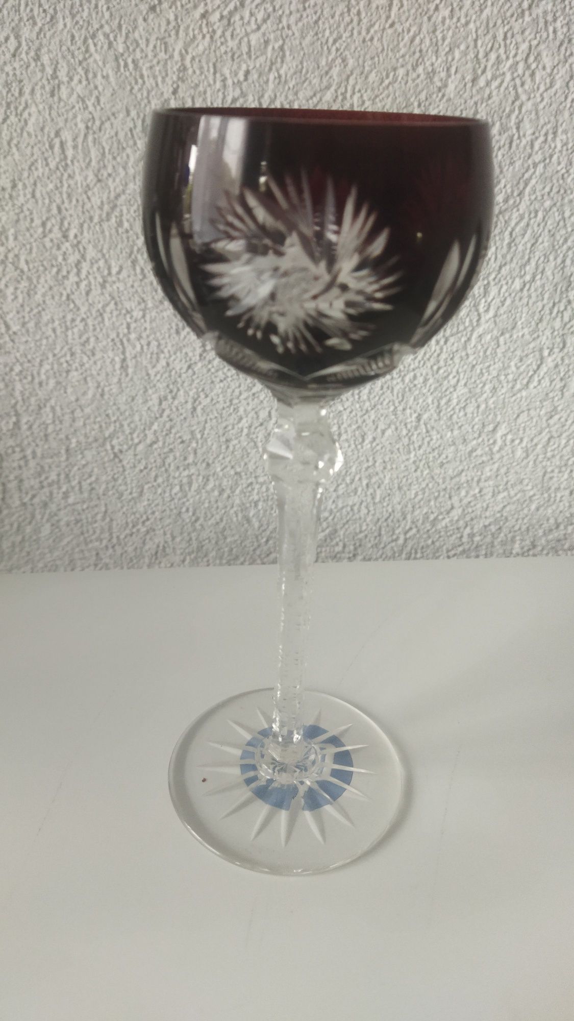 Бокал винный цветной хрусталь германия