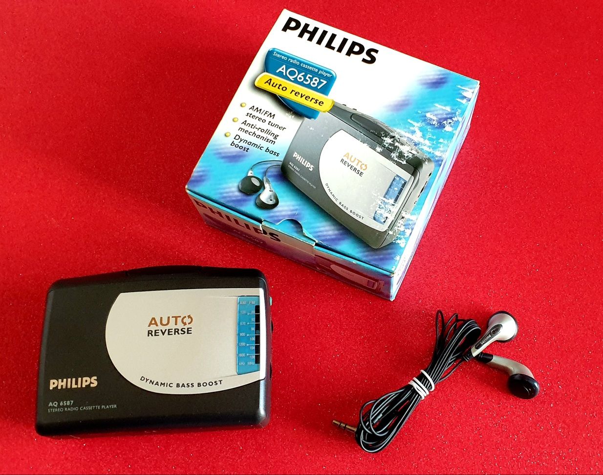 Walkman Philips AQ6587 NOVO