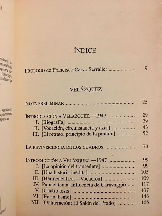 Obras de e sobre Ortega y Gasset