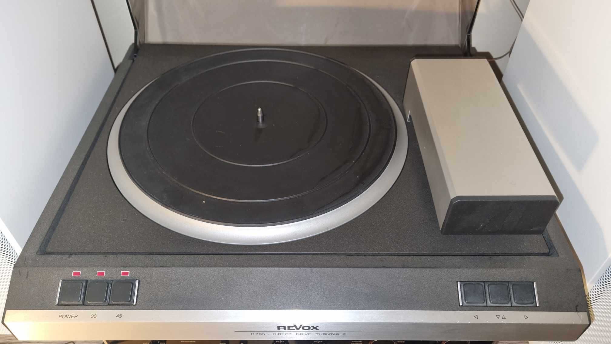 Revox B-795 – Gramofon Linear-Tracking High-End