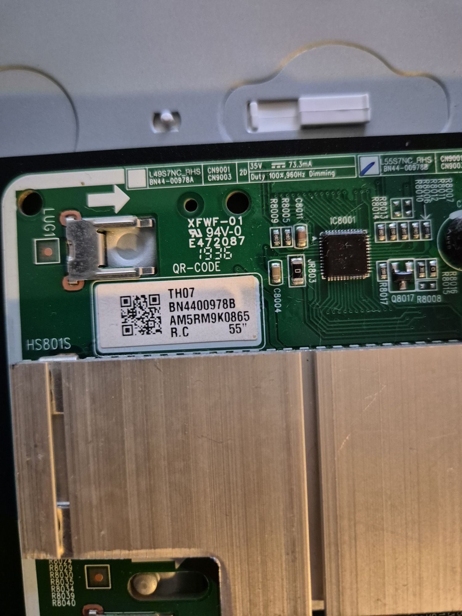 Samsung qe55q70rat czesci .