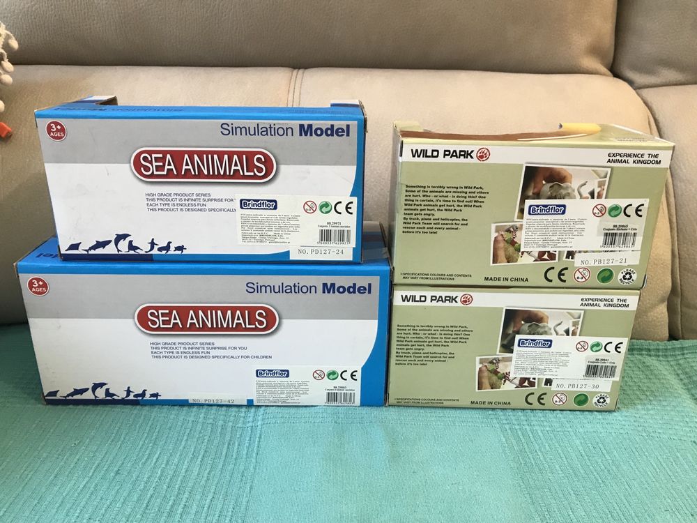 Animais do mar e da selva Desde 7,5€ Novos