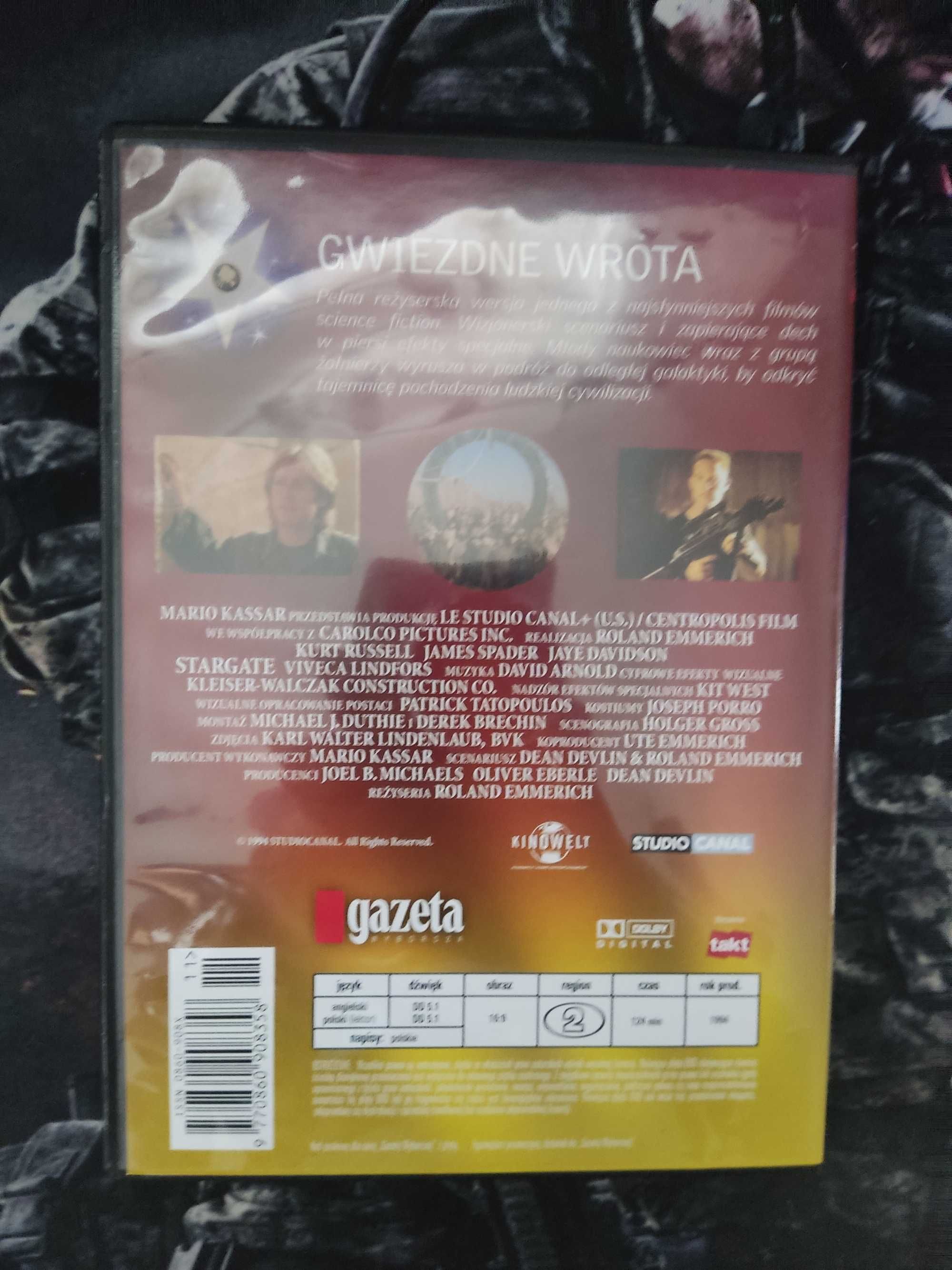 Gwiezdne wrota DVD-Video PL