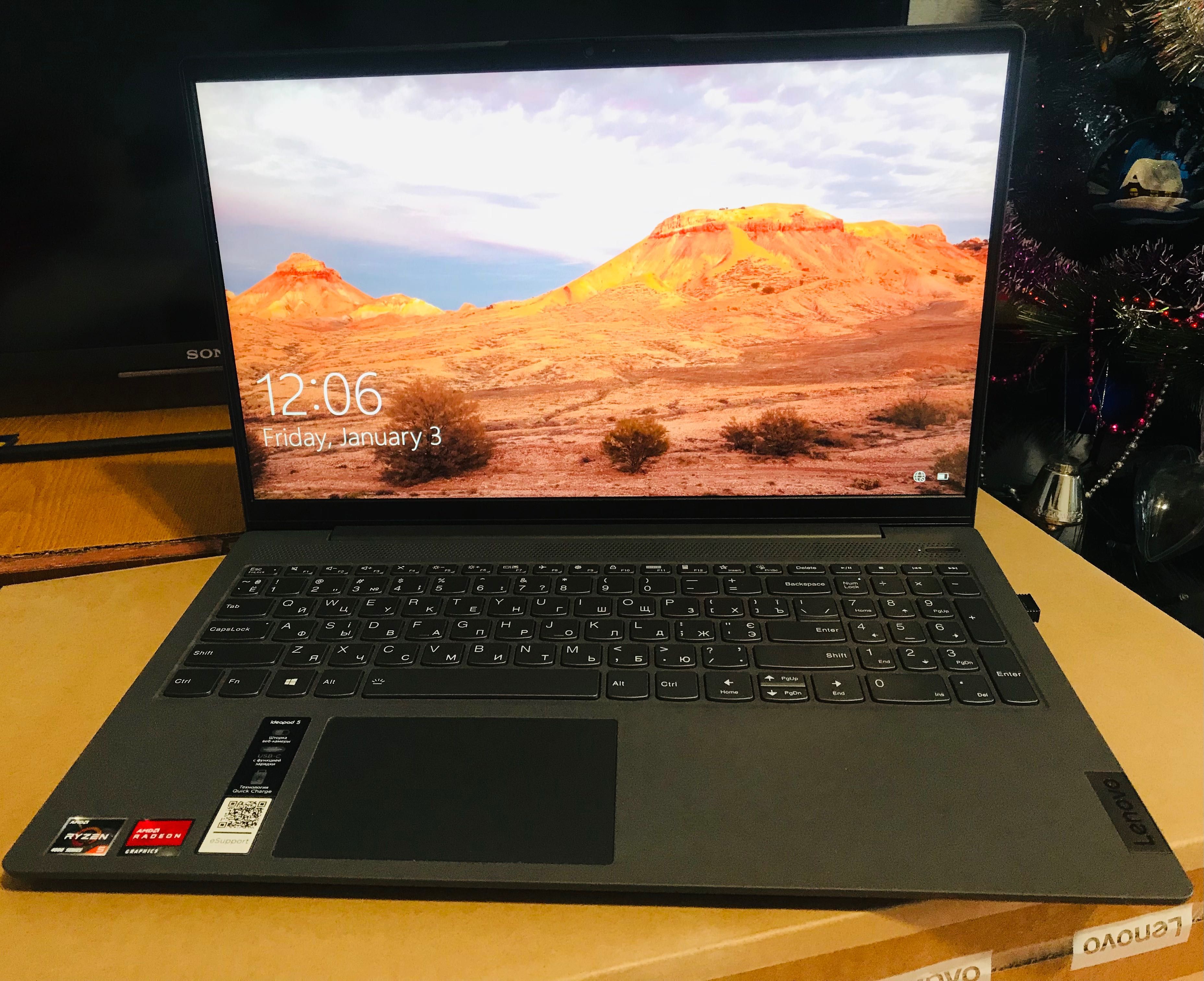 Продам свій ідеальний Ноутбук Lenovo ideapad 5 15ARE05 Ryzen