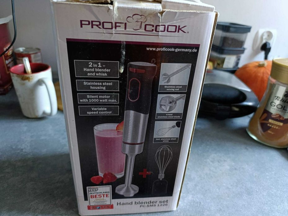 Blender Ręczny PROFI-COOK  1000W
