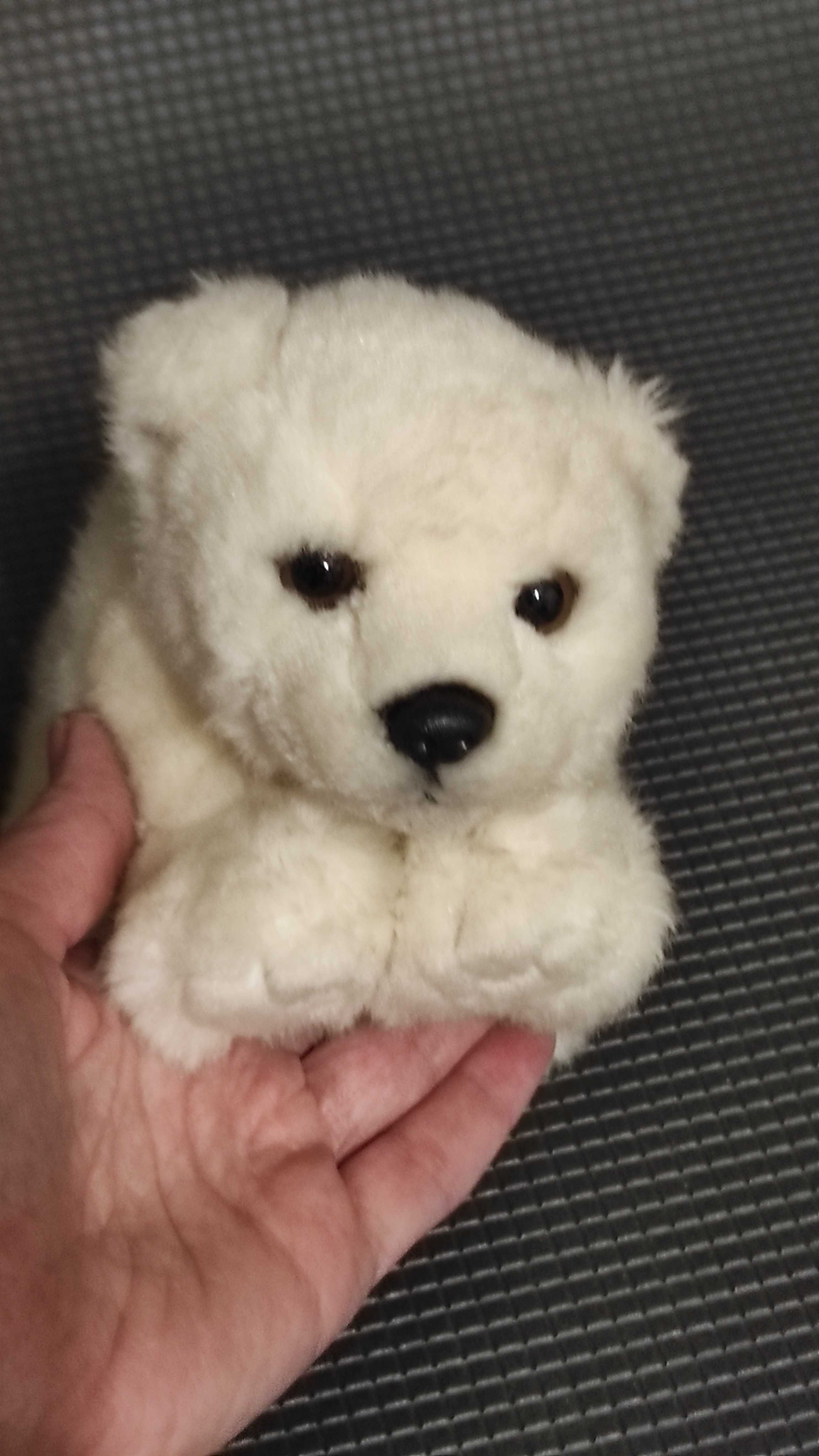 М'яка іграшка від wwf білий ведмідь біле ведмежа