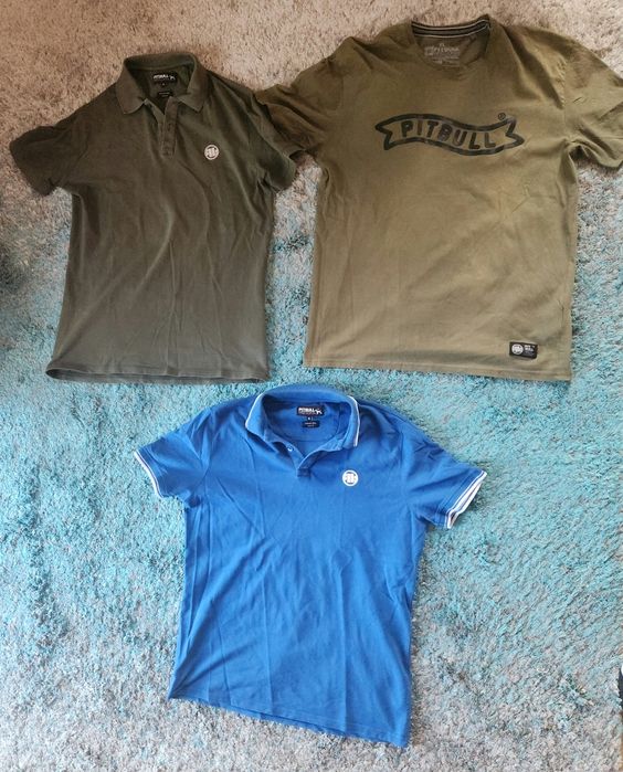 Koszulki Pitbull 3 sztuki xl