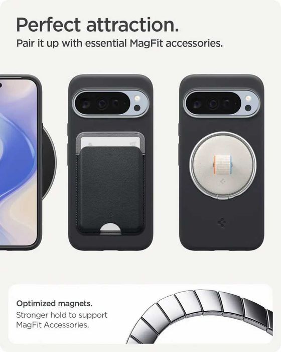 Чехол Spigen Nano Pop MagFit для Google Pixel 10/10 Pro Black Sesame