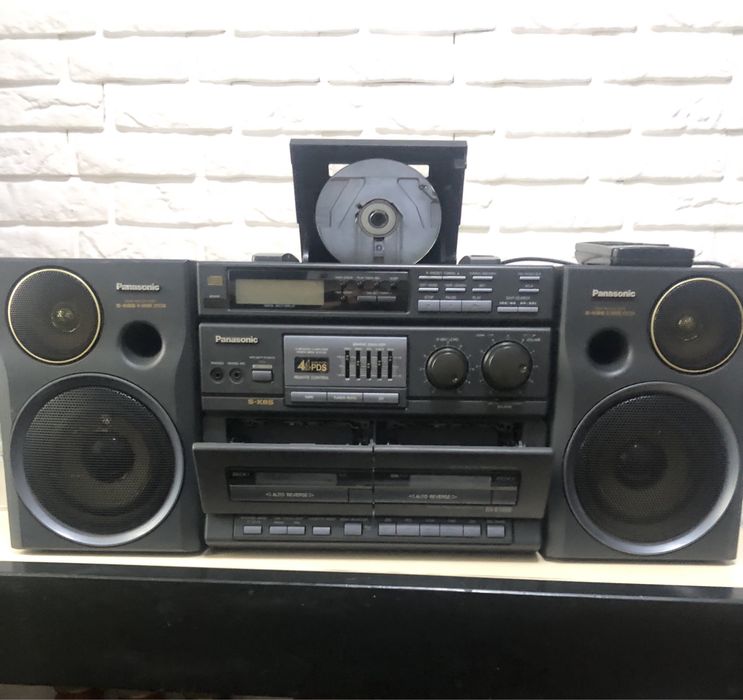 Магнітола Panasonic RX-DT680 з CD-плеером и кассетами (+ подарунок)