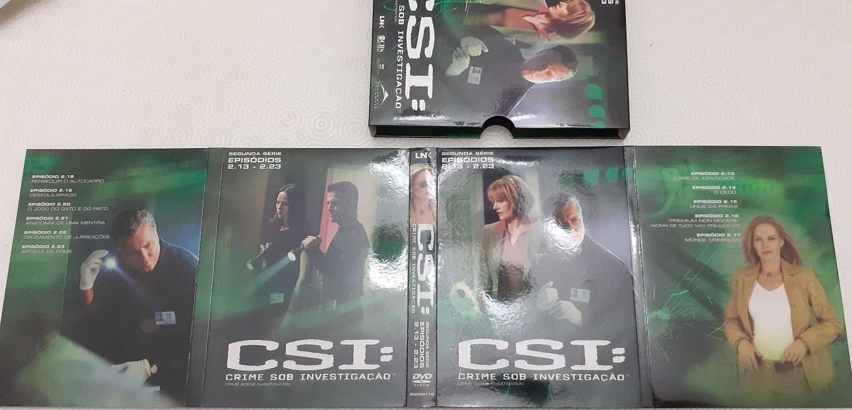 CSI - Crime Sob Investigação / 2ª Série Episódios 2.13 a 2.23